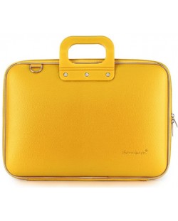 Чанта за лаптоп Bombata Maxi Classic - 17", шафран