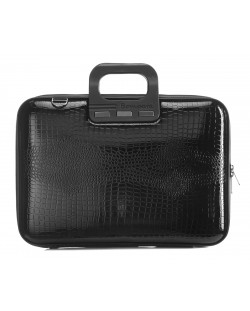 Чанта за лаптоп Bombata Shiny Cocco - 15,6", черна
