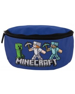 Чанта за кръста Minecraft - Blue