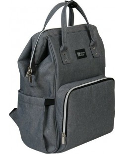 Чанта за количка KikkaBoo - Siena, Dark Grey
