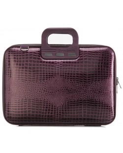 Чанта за лаптоп Bombata - Shiny Cocco, 13''-14'', Plum Purple