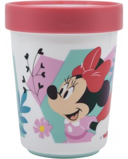 Чаша с неплъзгаща се основа Stor Minnie Mouse - Being More Minnie, 260 ml