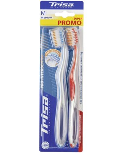 Trisa Четки за зъби Pro interdental, medium, 2 броя