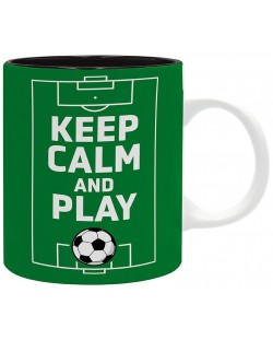 Чаша The Good Gift Sports: Football - Keep Calm and Play Football