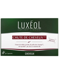 Chute de Cheveux За естествен растеж на косата, 30 капсули, Luxéol
