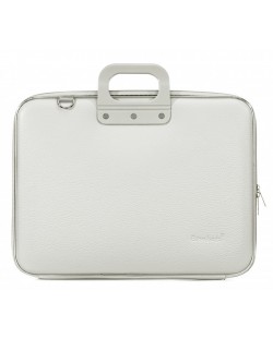 Чанта за лаптоп Bombata Maxi Classic - 17", сива