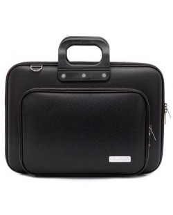 Чанта за лаптоп Bombata Plus Classic - 15.6", черна