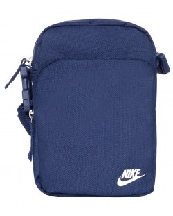 Чанта за рамо Nike - Heritage, 4 L, синя