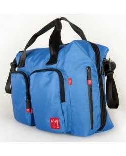 Чанта с отделение за лаптоп Kaiser Worker - Синя