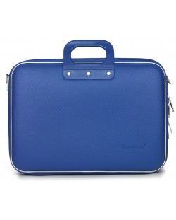 Чанта за лаптоп Bombata Business Classic - 15.6", кобалт