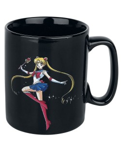 Чаша с термо ефект ABYstyle Animation:  Sailor Moon - Sailor & Chibi