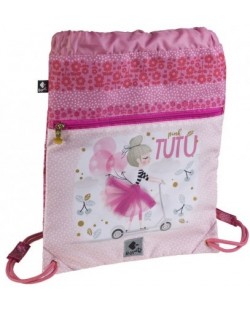 Чанта за спорт Busquets Gruart Pink Tutu - С меки връзки
