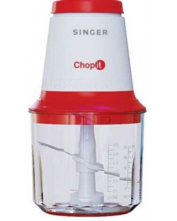 Чопър Singer - Multi MC-600, 1 l, 2 степени, 600W, червен/бял