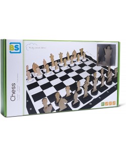 Гигантски дървен шах Buiten Speel Toys