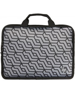 Чанта за таблет HP - Geometric, 11'', сребрист/черен