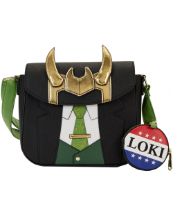 Чанта Loungefly Marvel: Loki - Loki For President Cosplay