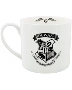 Чаша Pyramid Movies: Harry Potter - Hogwarts (B&W), 425 ml