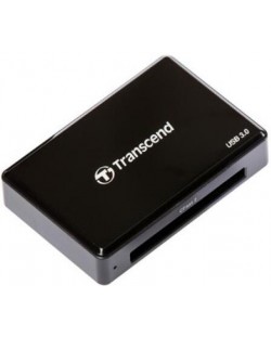 Четец за карти Transcend - CFast, USB 3.0/3.1, черен