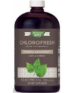 Chlorofresh Liquid Chlorophyll, неовкусен, 473 ml, Nature’s Way