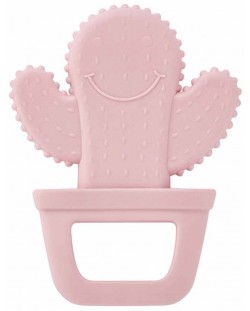 Чесалка за зъби BabyJem - Cactus, Pink