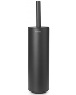 Четка за тоалетна със стойка Brabantia - MindSet, Mineral Infinite Grey