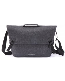 Чанта за лаптоп Odzu - Smart, 15.6'', сива