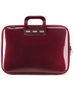 Чанта за лаптоп Bombata - Vernice, 15.6''-16'', червена