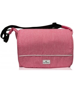 Чанта за количка Lorelli - Alba Classic, Candy Pink