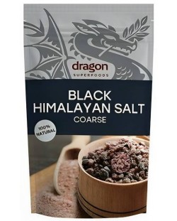 Черна хималайска сол, едра, 250 g, Dragon Superfoods