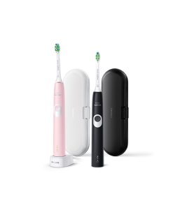 Електрически четки за зъби Philips Sonicare - HX6800/35, черна/розова