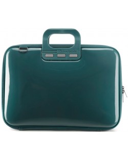 Чанта за лаптоп Bombata - Vernice, 15.6''-16'', синя