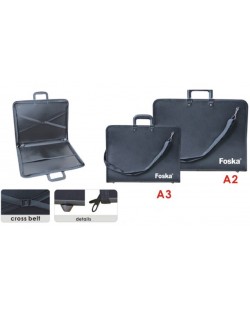Чанта за художници A3 Foska - Черна