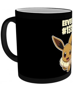 Чаша с термо ефект ABYstyle Games: Pokemon - Eevee