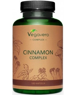 Cinnamon Complex, 180 капсули, Vegavero