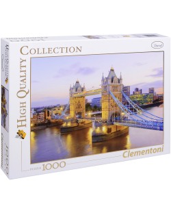 Пъзел Clementoni от 1000 части - Тауър Бридж, Лондон
