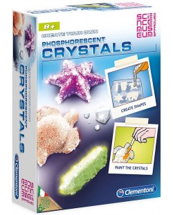 Детска игра Clementoni - Направи си фосфоресциращи кристали