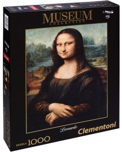Пъзел Clementoni от 1000 части - Мона Лиза, Леонардо да Винчи