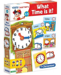 Детска игра Clementoni - Колко е часът?