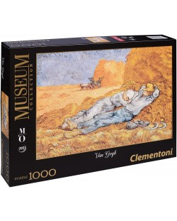 Пъзел Clementoni от 1000 части - Почивка, Винсент ван Гог