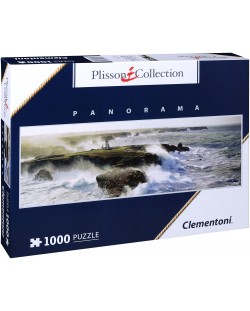 Панорамен пъзел Clementoni от 1000 части - Ветрове на Пуант де Пулен, Филип Плисон
