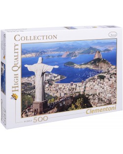 Пъзел Clementoni от 500 части - Рио де Жанейро