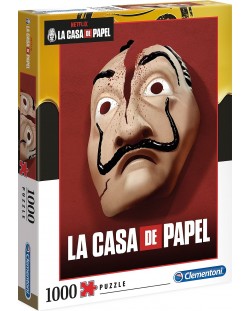 Пъзел Clementoni от 1000 части - La Casa De Papel