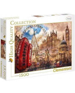Пъзел Clementoni от 1500 части - Лондон