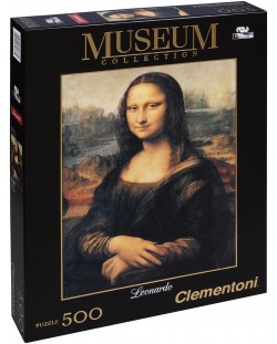 Пъзел Clementoni от 500 части - Мона Лиза, Леонардо да Винчи