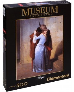 Пъзел Clementoni от 500 части - Целувката, Франческо Айец