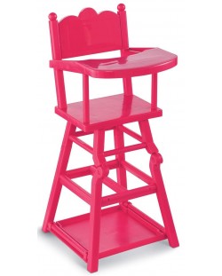 Столче за хранене на кукли Corolle – Розово, с 2 функции
