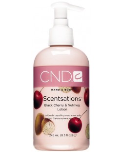 CND Scentsations Лосион за ръце и тяло Black Cherry & Nutmeg, 245 ml