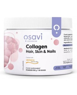 Collagen Peptides Hair, Skin & Nails, неовкусен, 150 g, Osavi