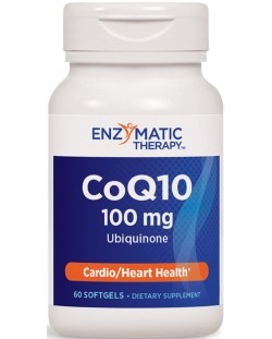 CoQ10, 100 mg, 60 капсули, Nature’s Way