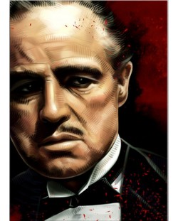 Метален постер Displate - Corleone (разопакован)